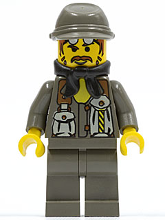 Preowned LEGO® Minifigure – Rock Raiders rck003 Docs
