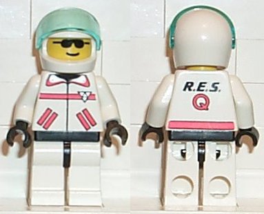 Preowned LEGO® Minifigure – Town rsq004 Res-Q 1 Helmet