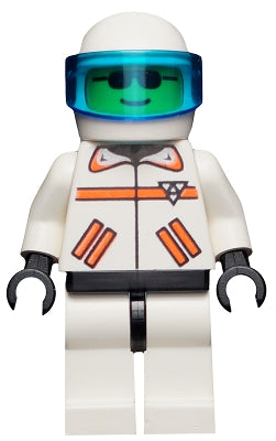 Preowned LEGO® Minifigure – Town rsq004a Res-Q 1 Helmet w/Trans-Dark Blue Visor