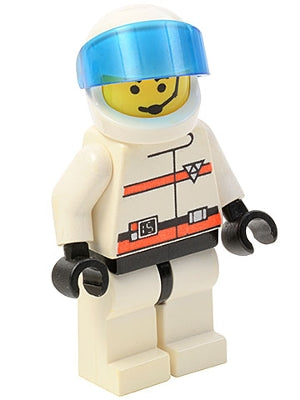 Preowned LEGO® Minifigure – Town rsq008a Res-Q 3 Helmet w/Trans-Dark Blue Visor