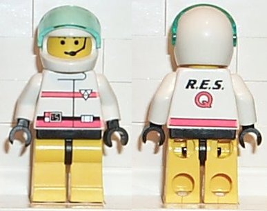 Preowned LEGO® Minifigure – Town rsq009 Res-Q 3 Yellow Legs