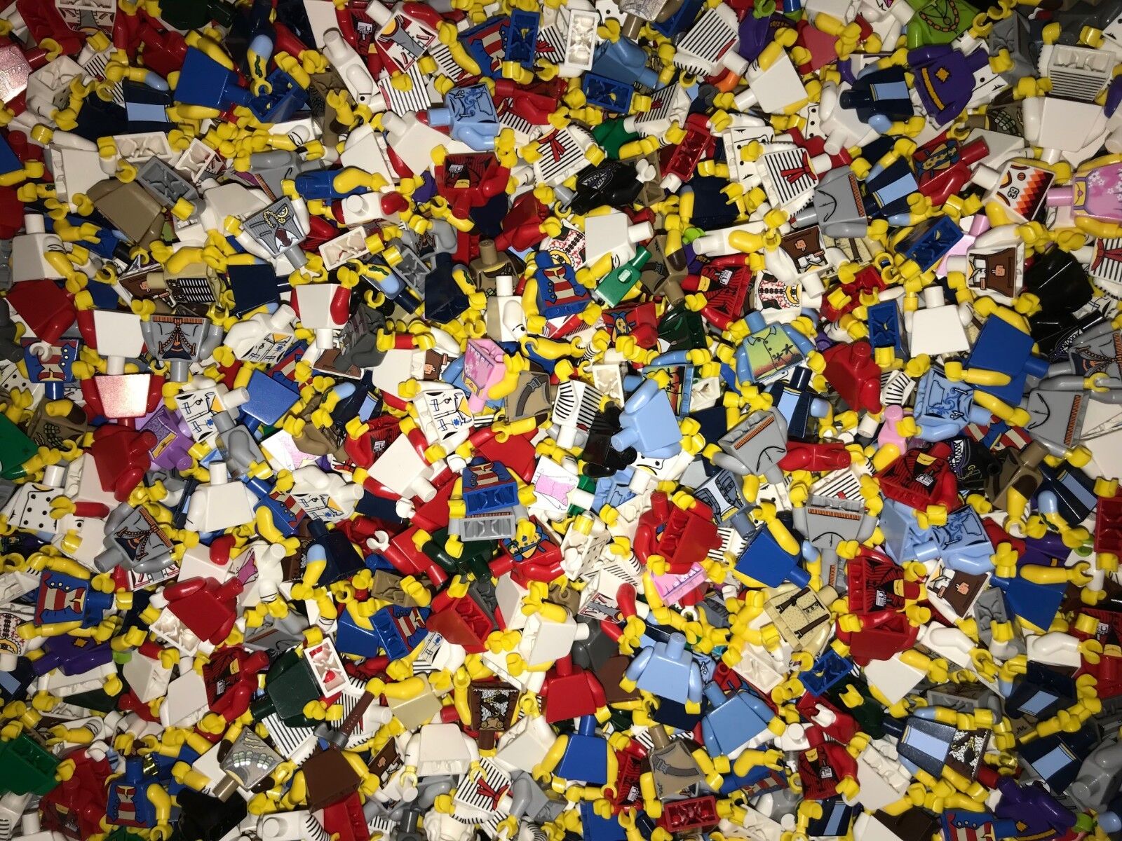 Preowned Bulk LEGO® Minifigure Torsos