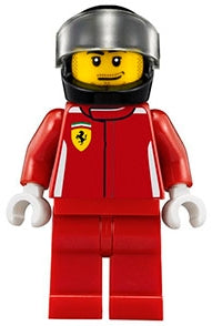 Preowned LEGO® Minifigure – SPEED CHAMPIONS sc001 LaFerrari Driver