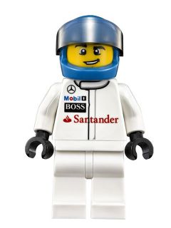 Preowned LEGO® Minifigure – SPEED CHAMPIONS sc004 McLaren Mercedes MP4-29 Driver