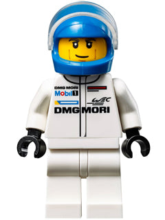 Preowned LEGO® Minifigure – SPEED CHAMPIONS sc032 Porsche 919 Hybrid Driver Blue Helmet
