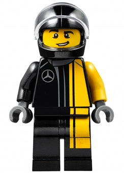 Preowned LEGO® Minifigure – SPEED CHAMPIONS sc034 Mercedes-AMG GT3 Driver