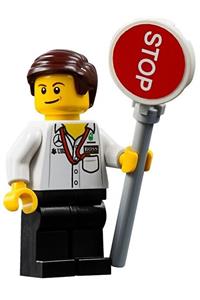 Preowned LEGO® Minifigure – SPEED CHAMPIONS sc046 Mercedes AMG Petronas Formula One Team Ma