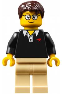 Preowned LEGO® Minifigure – SPEED CHAMPIONS sc052 McLaren 720S Driver/Designer