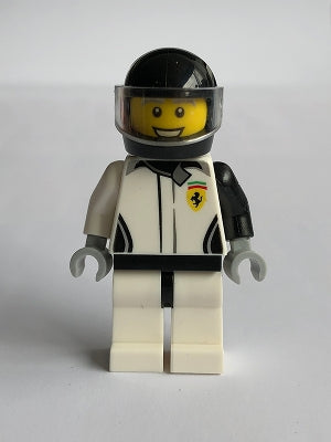 Preowned LEGO® Minifigure – SPEED CHAMPIONS sc065 Ferrari 312 T4 Driver