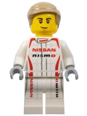 Preowned LEGO® Minifigure – SPEED CHAMPIONS sc081 Nissan GT-R NISMO Driver