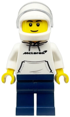 Preowned LEGO® Minifigure – SPEED CHAMPIONS sc108 McLaren F1 LM Driver