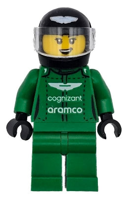 Preowned LEGO® Minifigure – SPEED CHAMPIONS sc116 Aston Martin AMR23 Driver
