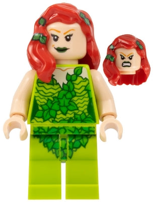 Preowned LEGO® Minifigure – Super Heroes sh0010 Poison Ivy Hair Over sh0oulder
