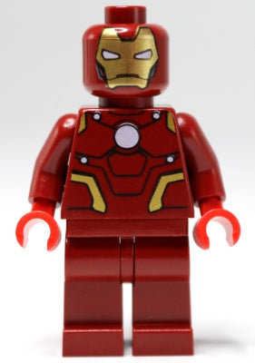 Preowned LEGO® Minifigure – Super Heroes sh0027 Iron Man (Toy Fair 2012 Exclusive)