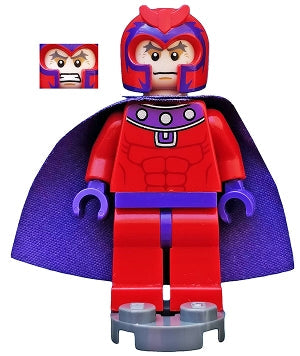 Preowned LEGO® Minifigure – Super Heroes sh0031 Magneto Red Outfit