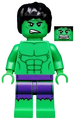 Preowned LEGO® Minifigure – Super Heroes sh0037 Hulk