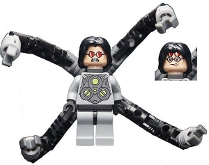 Preowned LEGO® Minifigure – Super Heroes sh0040 Dr. Octopus (Otto Octavius)/Doc Ock Light Bl