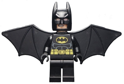 Preowned LEGO® Minifigure – Super Heroes sh0048 Batman Black Wings White Headband