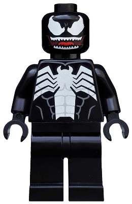 Preowned LEGO® Minifigure – Super Heroes sh0542 Venom - Teeth Parted