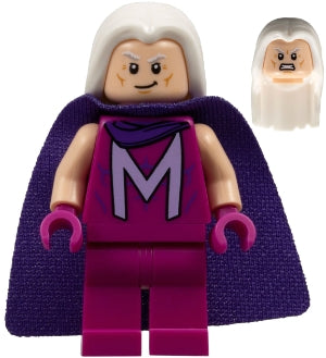 Preowned LEGO® Minifigure – Super Heroes sh0940 Magneto - Magenta Outfit