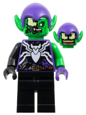 Preowned LEGO® Minifigure – Super Heroes sh0948 Venom Green Goblin