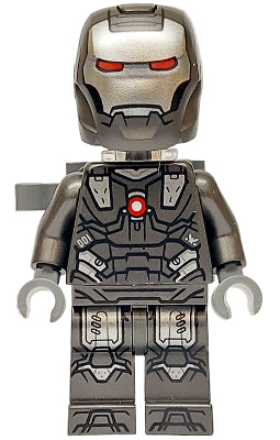 Preowned LEGO® Minifigure – Super Heroes sh0987 War Machine - Pearl Dark Gray and Silver Armor with Neck Bracket, Ingot and P