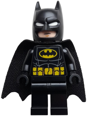 Preowned LEGO® Minifigure – Super Heroes sh1005 (Batman - Black Suit, Yellow Belt with Medium Nougat Details, Cowl with White