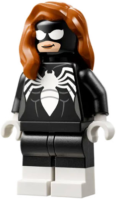 Preowned LEGO® Minifigure – Super Heroes sh1027 (Spider-Woman - Black Outfit)