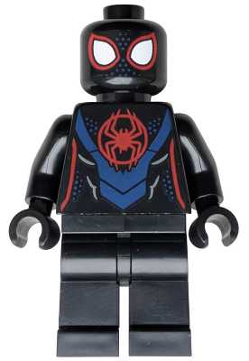 Preowned LEGO® Minifigure – Super Heroes sh1029 (Spider-Man (Miles Morales) - Spider-Verse Suit)