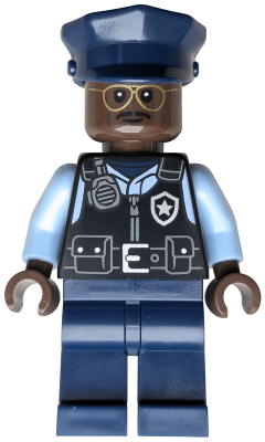 Preowned LEGO® Minifigure – Super Heroes sh1031 (Officer Jefferson Morales)