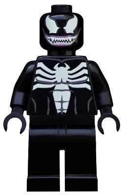Preowned LEGO® Minifigure – Super Heroes sh0113 Venom Teeth Together
