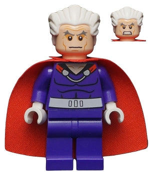 Preowned LEGO® Minifigure – Super Heroes sh0119 Magneto Dark Purple Outfit
