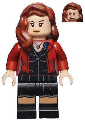 Preowned LEGO® Minifigure – Super Heroes sh0174 The Scarlet Witch (Wanda Maximoff) Printed B