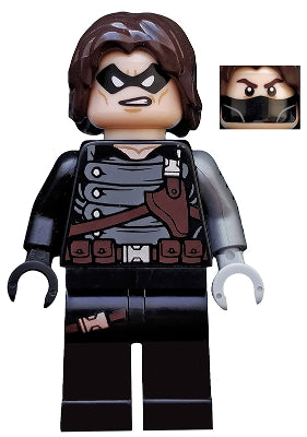 Preowned LEGO® Minifigure – Super Heroes sh0181 Winter Soldier Light Bluish0 Gray Hand