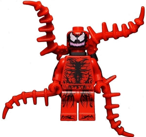 Preowned LEGO® Minifigure – Super Heroes sh0187 Carnage sh0ort Appendages