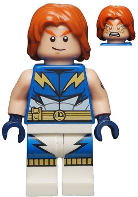 Preowned LEGO® Minifigure – Super Heroes sh0211 Lightning Lad