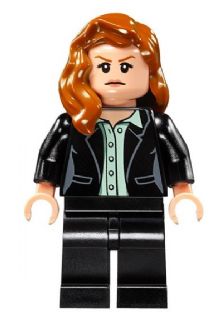 Preowned LEGO® Minifigure – Super Heroes sh0225 Lois Lane Black Suit