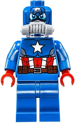 Preowned LEGO® Minifigure – Super Heroes sh0228 Space Captain America