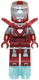 Preowned LEGO® Minifigure – Super Heroes sh0232 Silver Centurion (Iron Man Mark 33 Armor)