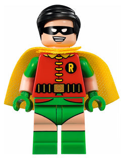 Preowned LEGO® Minifigure – Super Heroes sh0234 Robin Classic TV Series