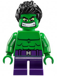 Preowned LEGO® Minifigure – Super Heroes sh0252 Hulk sh0ort Legs