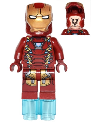 Preowned LEGO® Minifigure – Super Heroes sh0254 Iron Man Mark 46 Armor