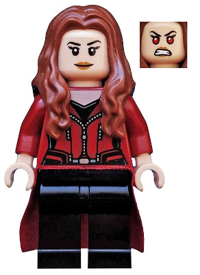 Preowned LEGO® Minifigure – Super Heroes sh0256 The Scarlet Witch (Wanda Maximoff) Plain Bla