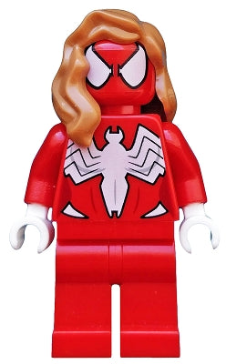 Preowned LEGO® Minifigure – Super Heroes sh0273 Spider-Girl Red Outfit