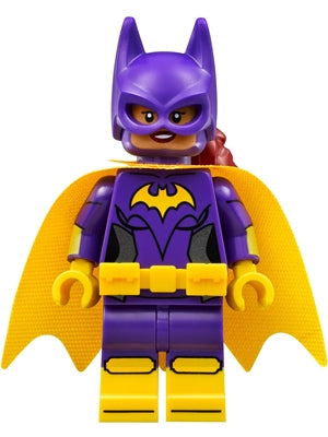 Preowned LEGO® Minifigure – Super Heroes sh0305 Batgirl (Medium Nougat) Minifigure Yellow Ca