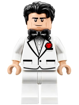LEGO® Minifigure Super Heroes sh0308 Bruce Wayne White Tuxedo