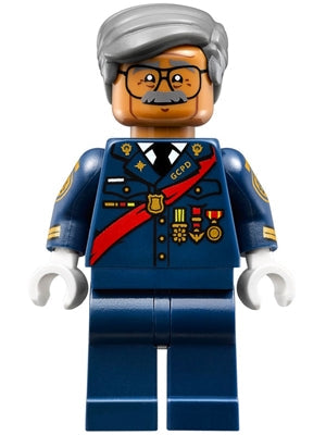 Preowned LEGO® Minifigure – Super Heroes sh0326 Commissioner Gordon Red Sash0