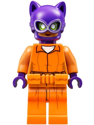 Preowned LEGO® Minifigure – Super Heroes sh0338 Catwoman Prison Jumpsuit and Belt