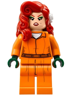 Preowned LEGO® Minifigure – Super Heroes sh0342 Poison Ivy Prison Jumpsuit