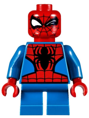 Preowned LEGO® Minifigure – Super Heroes sh0360 Spider-Man sh0ort Legs Winking